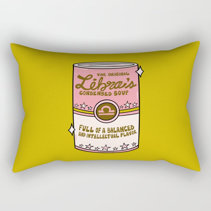 Libra Soup Rectangular Pillow Gallery Image 1
