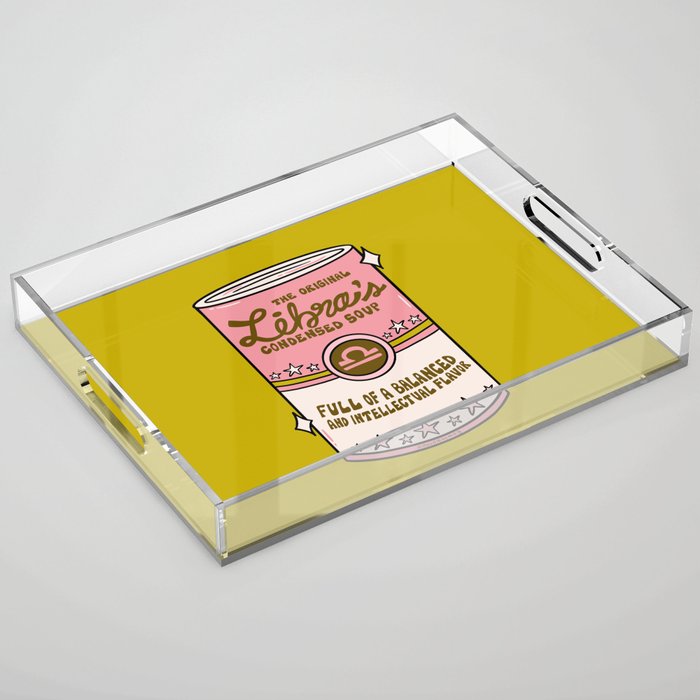 Libra Soup Acrylic Tray Gallery Image 1