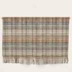 fall plaid - neutral earth tones Wall Hanging Gallery Image 1