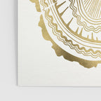 Gold Tree Rings Poster Gallery Image 3