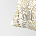 Gold Tree Rings Pillow Sham Gallery Image 4