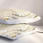 Gold Tree Rings Pillow Sham Gallery Image 3