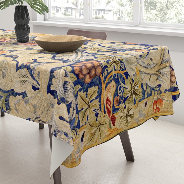 William Morris "Acanthus and vine" 1. Tablecloth Gallery Image 3