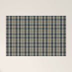 North Country Plaid - classic blue and green Welcome Mat Gallery Image 1