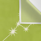 Pisces Zodiac Star Constellation Line Art Chartreuse Green Wall Tapestry Gallery Image 3