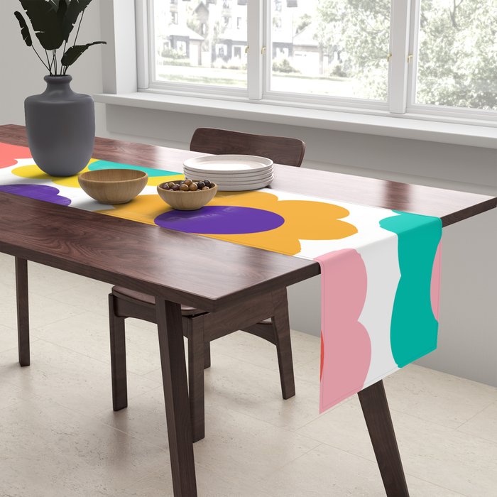 Flowers Pop Table Runner Gallery Image 2