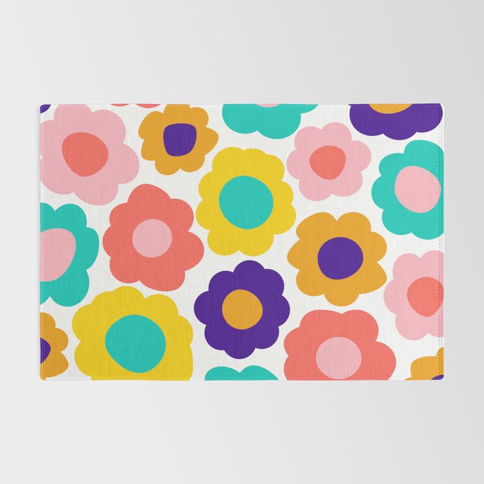 Flowers Pop Rug Gallery Image 2