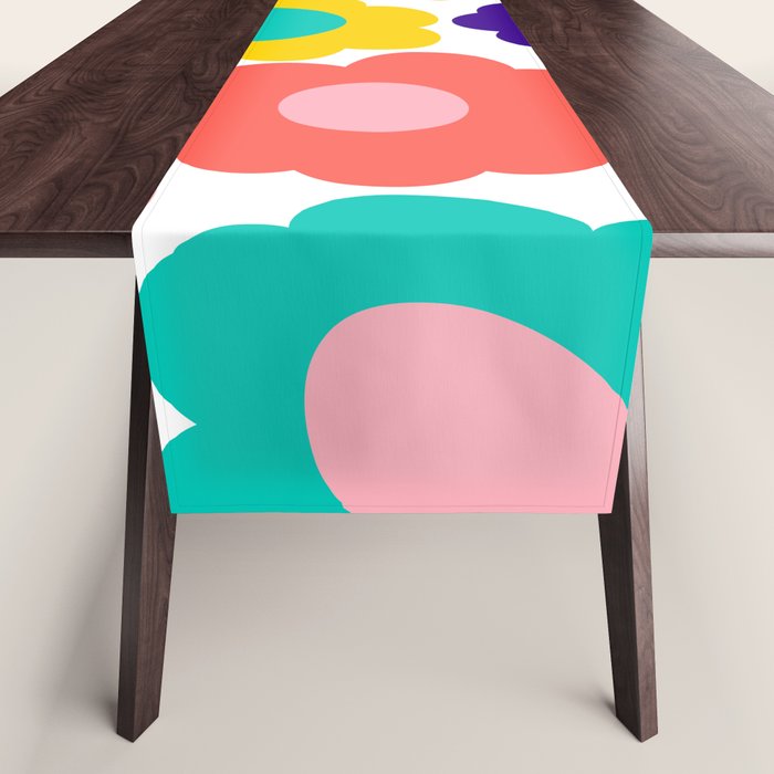 Flowers Pop Table Runner Gallery Image 1