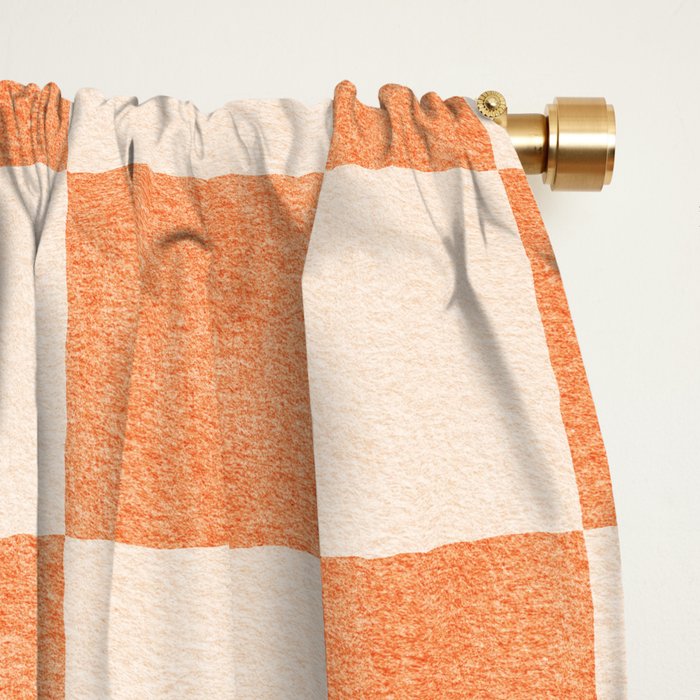 CHECKER - 001 - Cookie Window Curtain Gallery Image 2