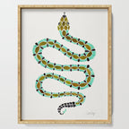 Turquoise Serpent Serving Tray Gallery Image 1