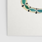 Emerald & Gold Serpent Poster Gallery Image 3