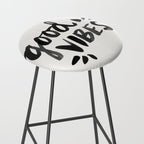Good Vibes â Black Ink Stool Gallery Image 2