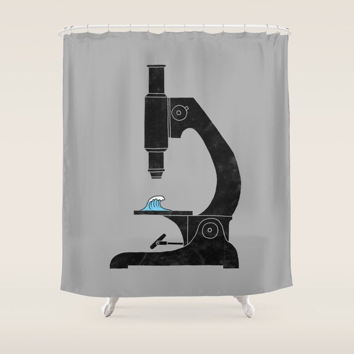 Microwave Shower Curtain Gallery Image 1