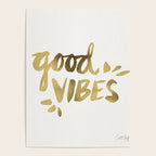 Good Vibes - Gold Ink Poster Gallery Image 4