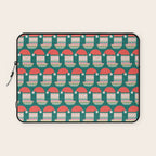 Happy Holidays Santa Claus Laptop Sleeve Gallery Image 1