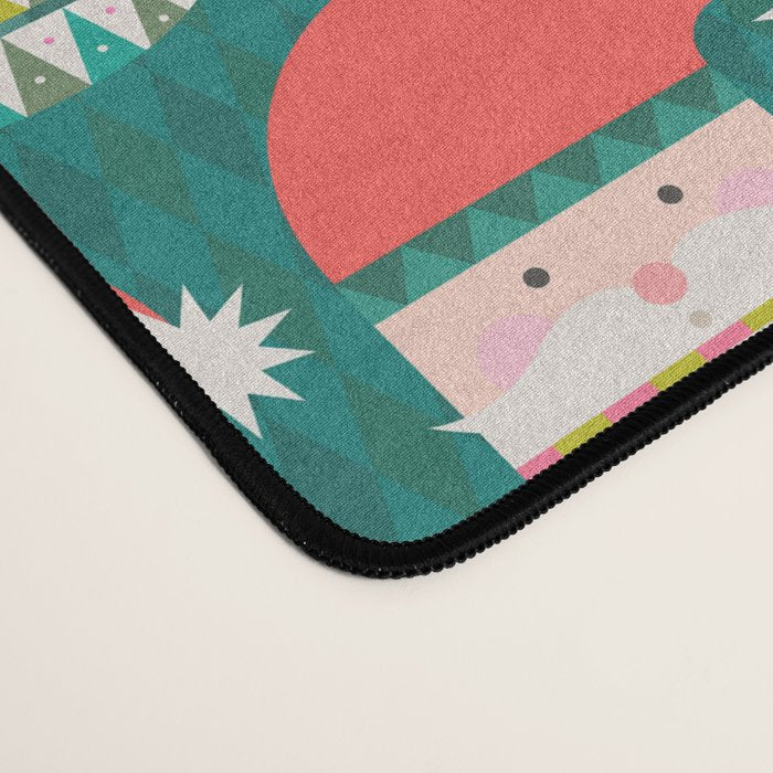 Happy Holidays Santa Claus Desk Mat Gallery Image 4