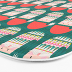 Happy Holidays Santa Claus Bath Mat Gallery Image 3