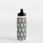 Happy Holidays Santa Claus Water Bottle Gallery Image 3