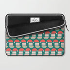 Happy Holidays Santa Claus Laptop Sleeve Gallery Image 2