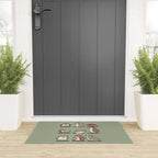 Hedgehog Yoga Welcome Mat Gallery Image 3