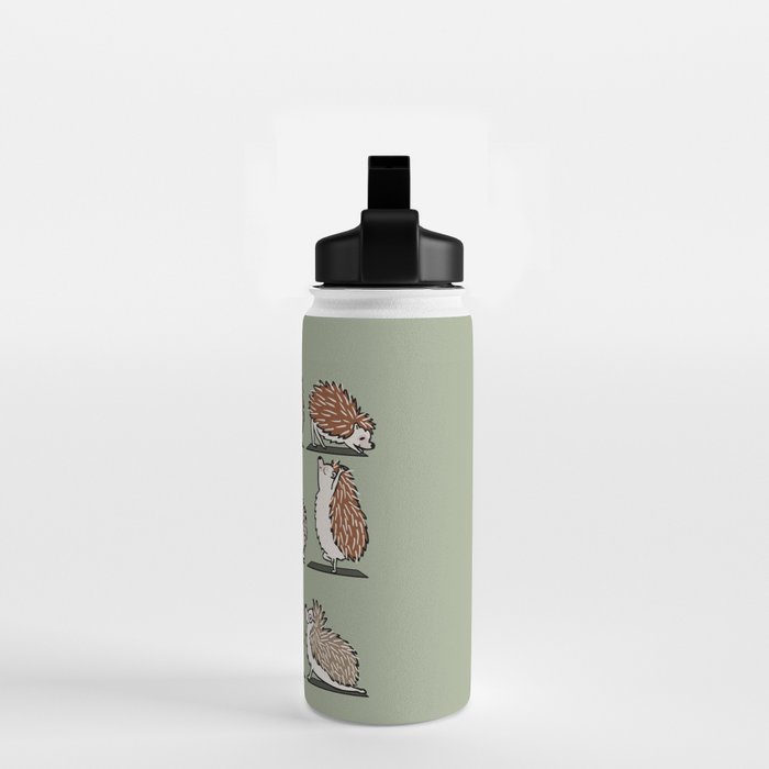 Hedgehog Yoga Water Bottle Gallery Image 2
