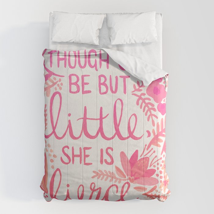 Little & Fierce - Pink OmbrÃ© Comforter Gallery Image 6