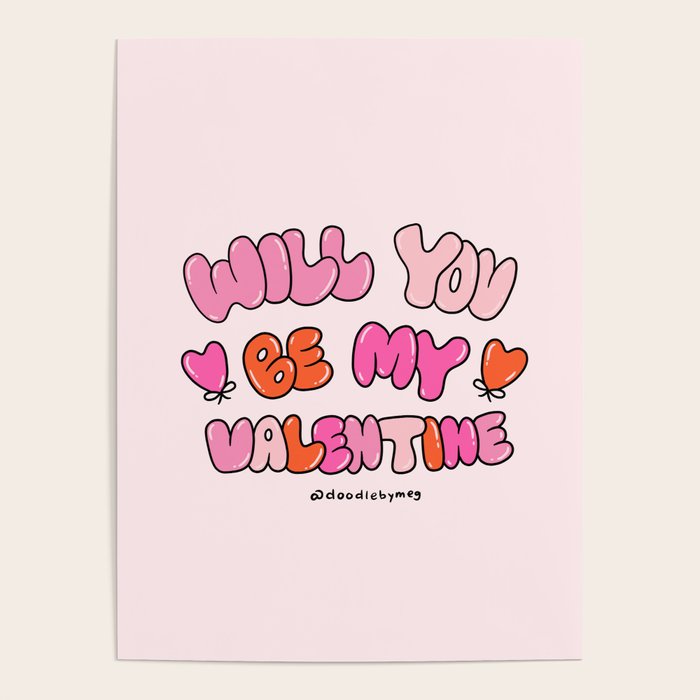 Will You Be My Valentine Poster Gallery Image 4