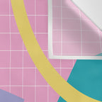 Memphis pattern 72 - 80s / 90s Retro Wall Tapestry Gallery Image 3