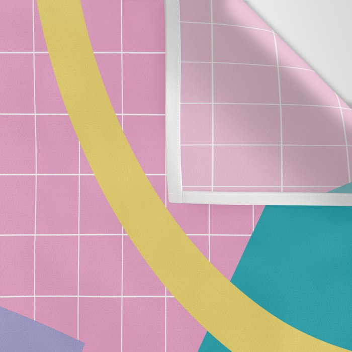 Memphis pattern 72 - 80s / 90s Retro Wall Tapestry Gallery Image 3