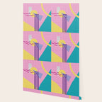 Memphis pattern 72 - 80s / 90s Retro Wallpaper Gallery Image 2