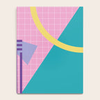 Memphis pattern 72 - 80s / 90s Retro Notebook Gallery Image 4