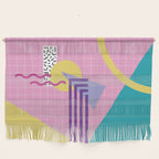 Memphis pattern 72 - 80s / 90s Retro Wall Hanging Gallery Image 1