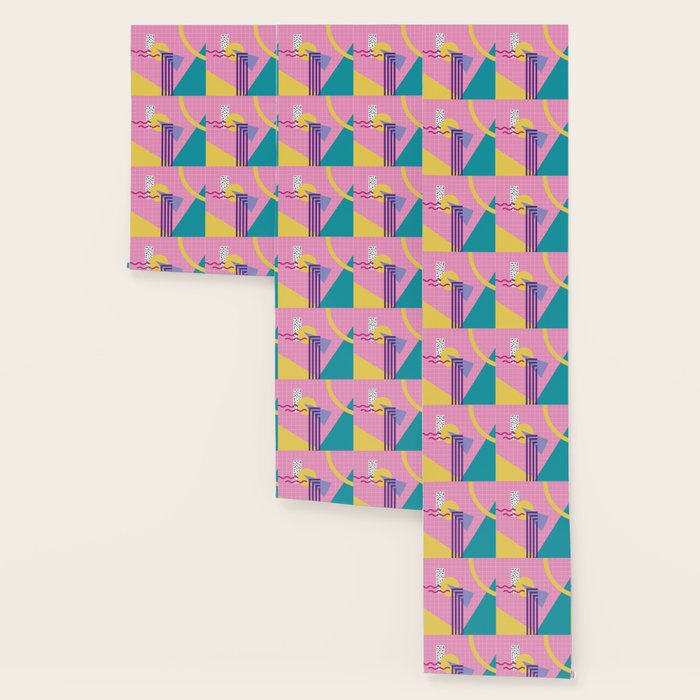 Memphis pattern 72 - 80s / 90s Retro Wallpaper Gallery Image 3