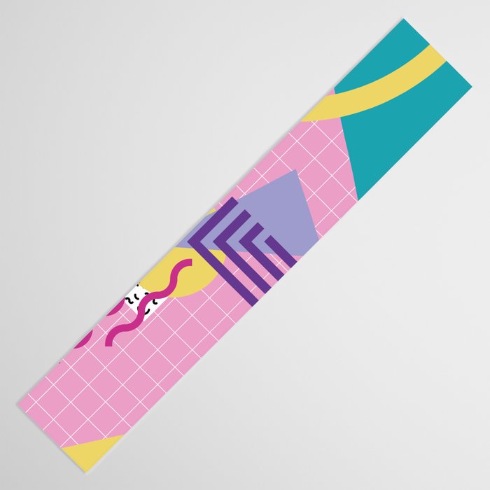 Memphis pattern 72 - 80s / 90s Retro Table Runner Gallery Image 3