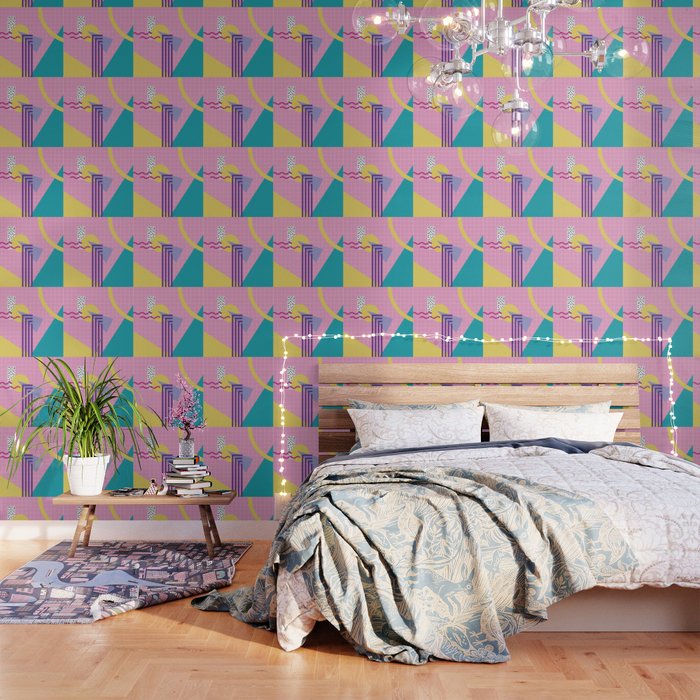 Memphis pattern 72 - 80s / 90s Retro Wallpaper Gallery Image 3