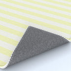 Melo Yellow Stripe Rug Gallery Image 4