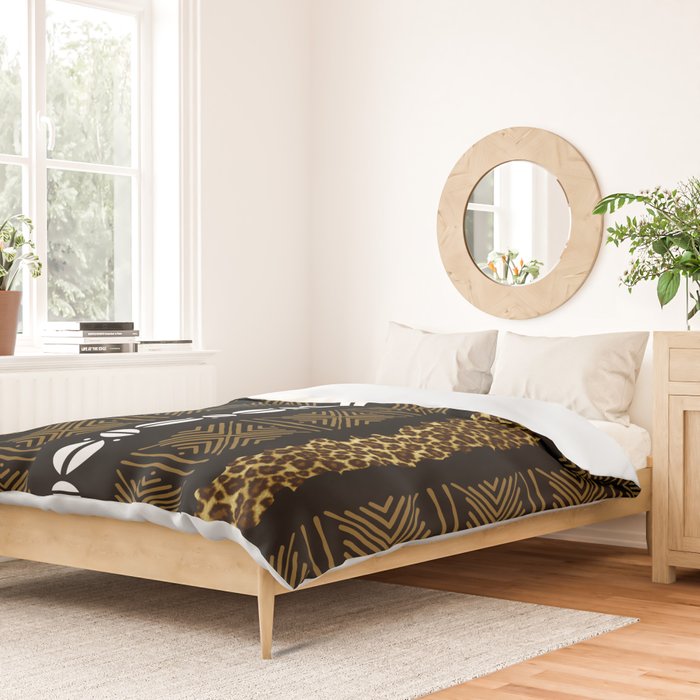 African Tribal Duvet Cover Gallery Image 2