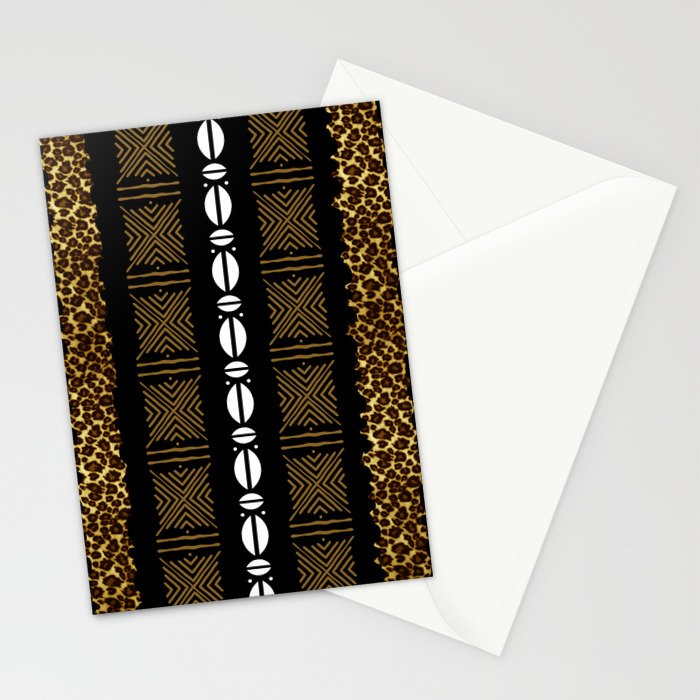 African Tribal Stationery Card Gallery Image 2