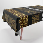 African Tribal Tablecloth Gallery Image 1
