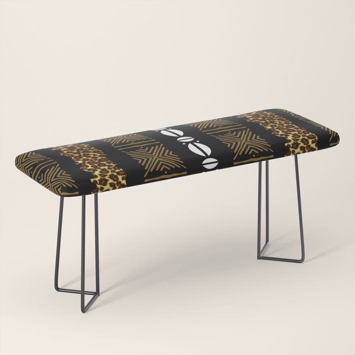 African Tribal Bench Gallery Image 1