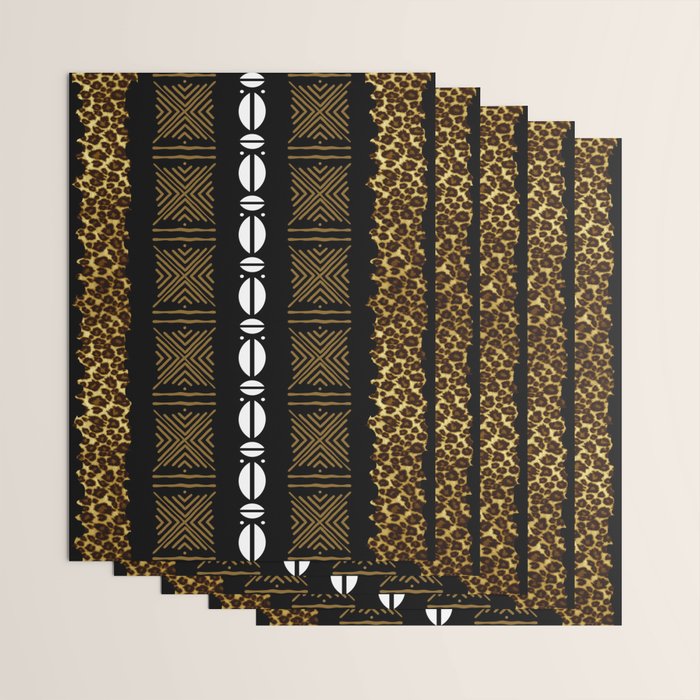 African Tribal Wrapping Paper Gallery Image 3