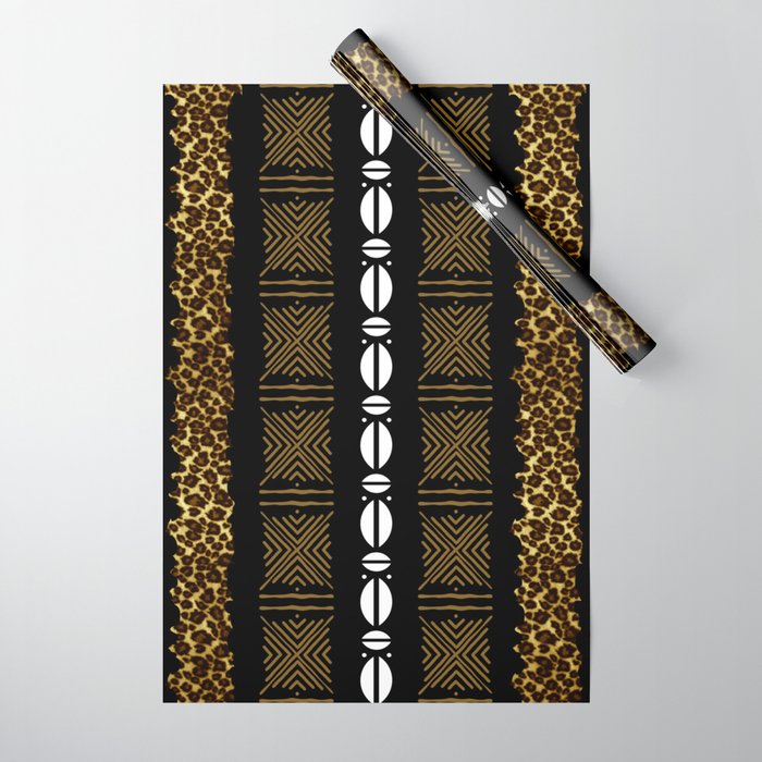 African Tribal Wrapping Paper Gallery Image 1