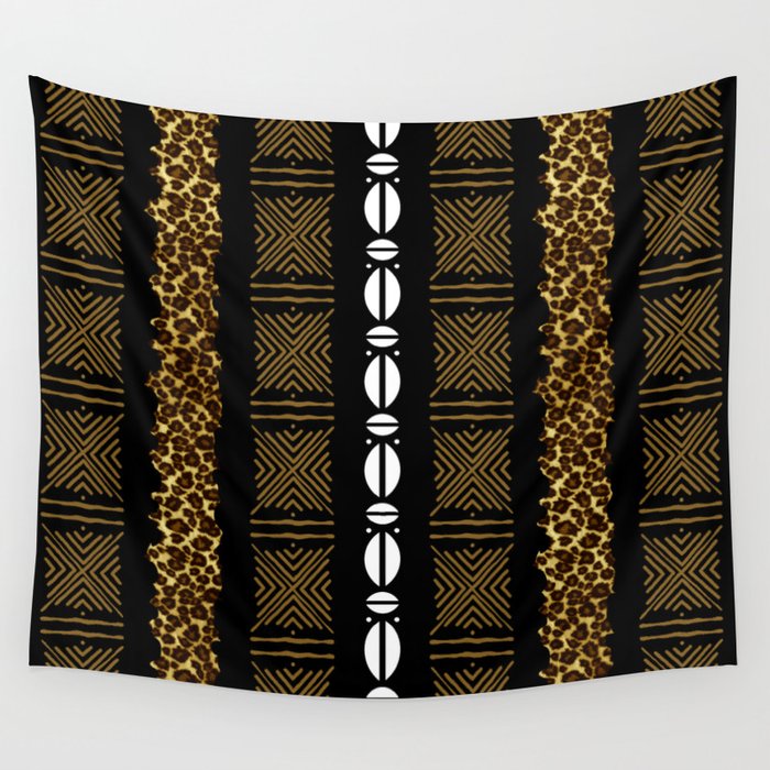 African Tribal Wall Tapestry Gallery Image 4