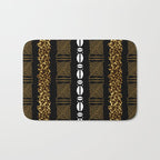 African Tribal Bath Mat Gallery Image 1