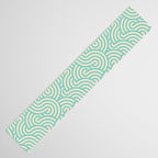 SWIRL Mint and Oat Table Runner Gallery Image 3