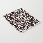 Sweethearts - black, pink, and cream  Notebook Gallery Image 2