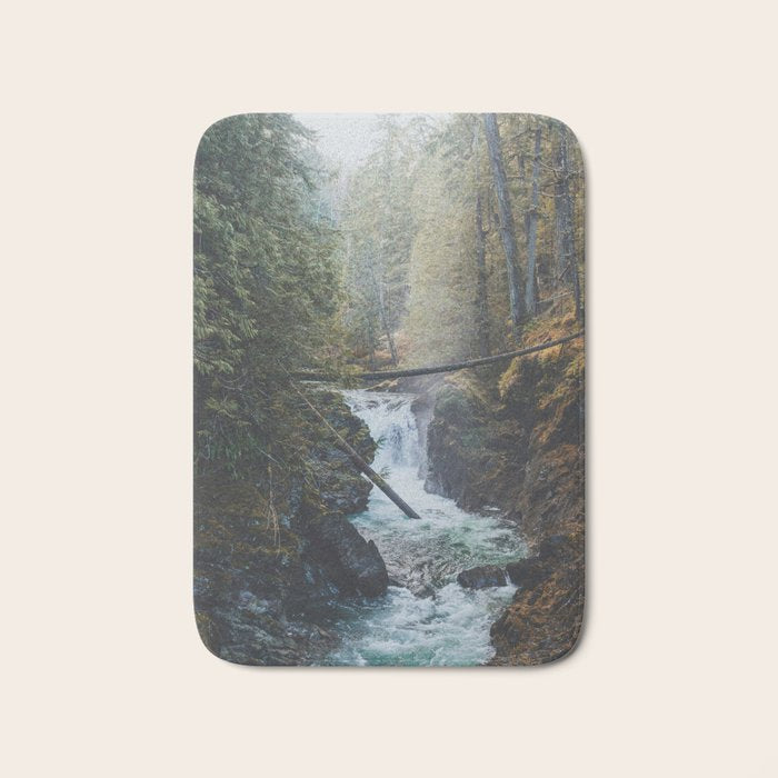 Little Qualicum Falls Bath Mat Gallery Image 1