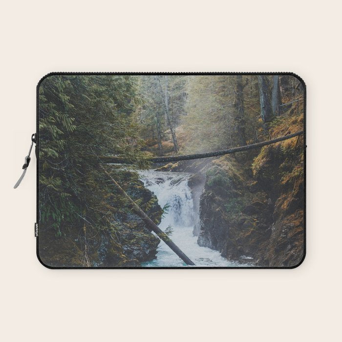 Little Qualicum Falls Laptop Sleeve Gallery Image 1