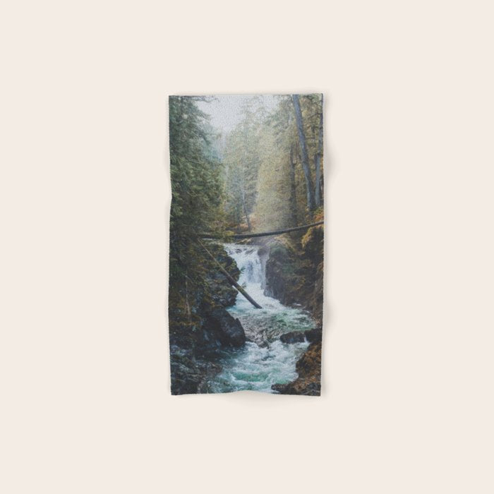 Little Qualicum Falls Bath Towel Gallery Image 1