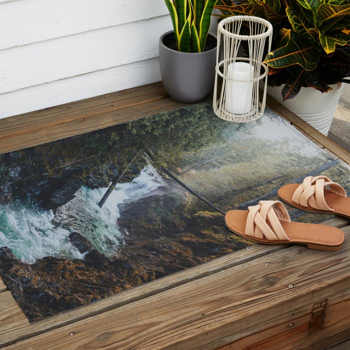Little Qualicum Falls Outdoor Rug Gallery Image 2